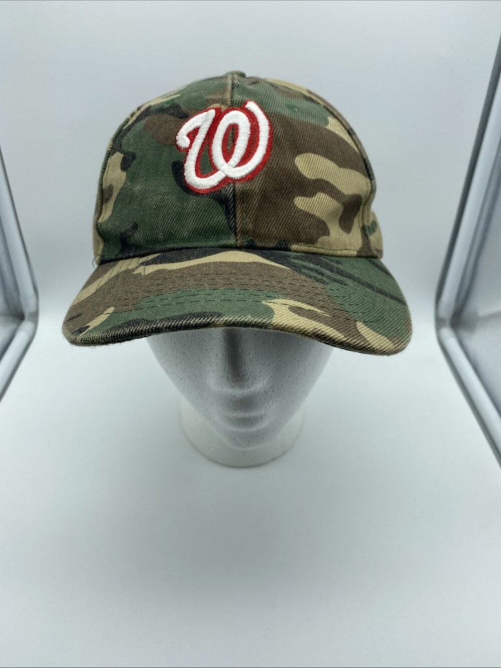 Washington Nationals MLB Camo Baseball Hat Cap Adjustable Promo